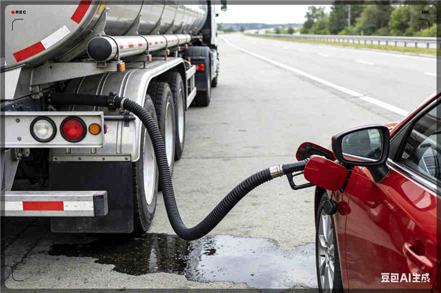 肇庆汽车救援送水案例